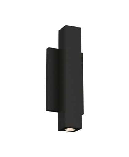Chara 12 fasadbelysning kvadrat svart