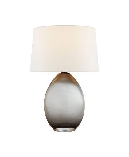 Myla Wide bordslampa rökfärgat glas
