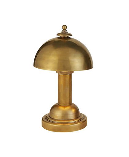 Totie bordslampa antik mässing