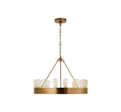 Roark 30 takkrona mässing