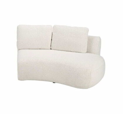 Dixon modul höger bouclé cream 2-sits
