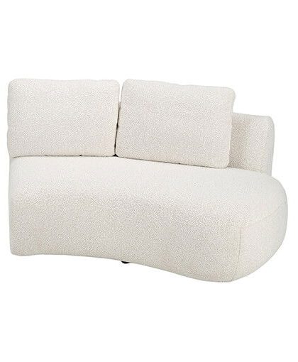 Dixon modul höger bouclé cream 2-sits