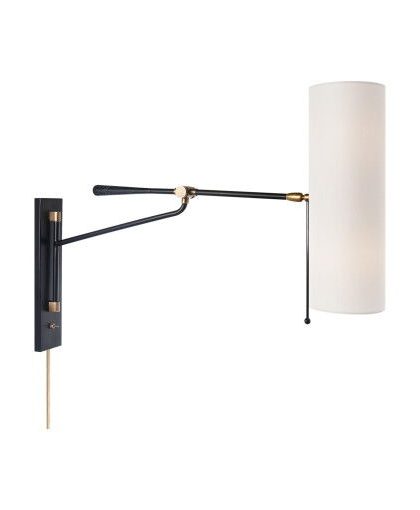 Frankfort Articulating vägglampa svart