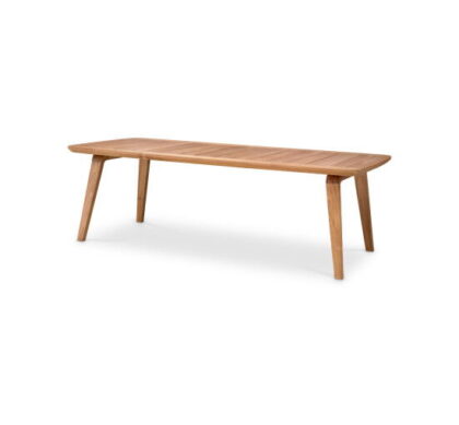 Glover matbord natural teak