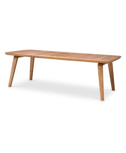 Glover matbord natural teak
