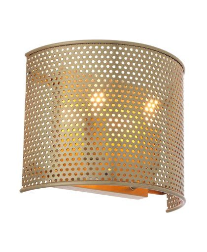 Morrison vägglampa mässing