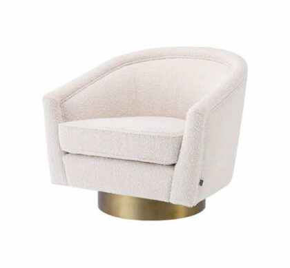 Catene fåtölj bouclé cream