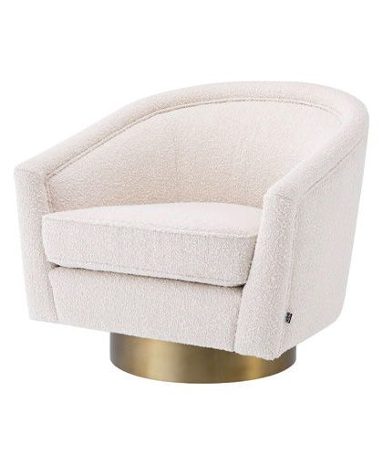Catene fåtölj bouclé cream