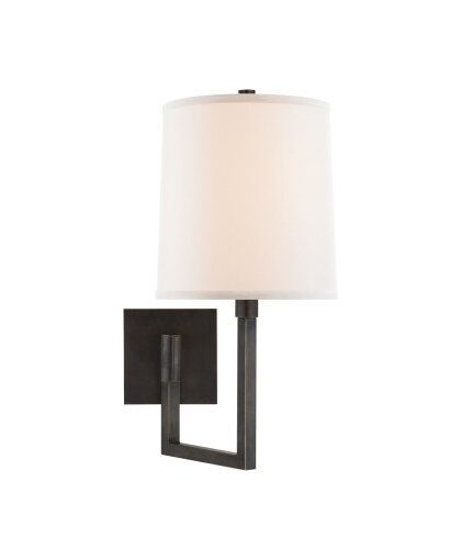 Aspect vägglampa brons S
