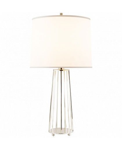 Carousel bordslampa silver