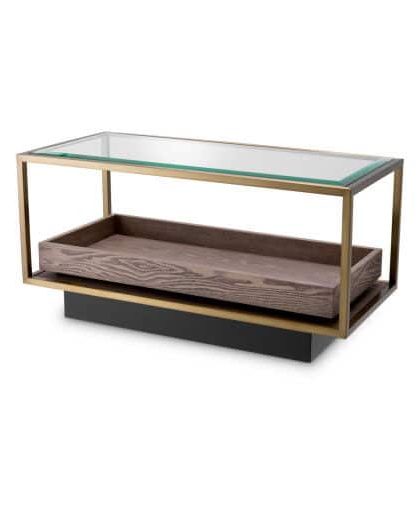 Roxton sidobord mässing