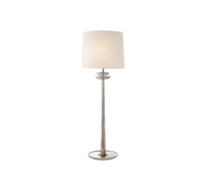 Beaumont bordslampa silver