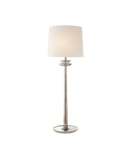 Beaumont bordslampa silver