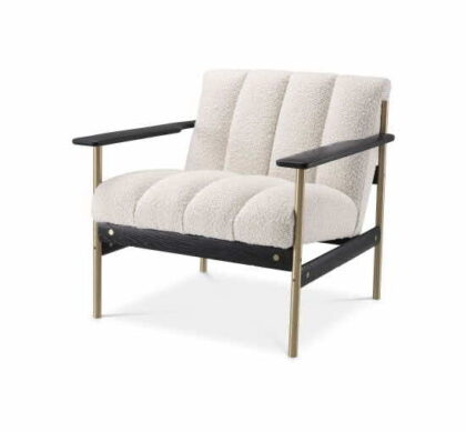 Elan fåtölj bouclé cream