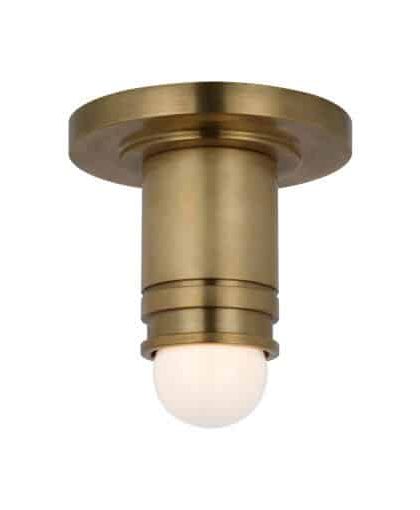 Top Hat Mini Monopoint plafond antik mässing