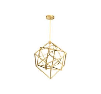 Fusion taklampa antik mässing OUTLET
