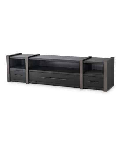 Canova mediabänk charcoal grey