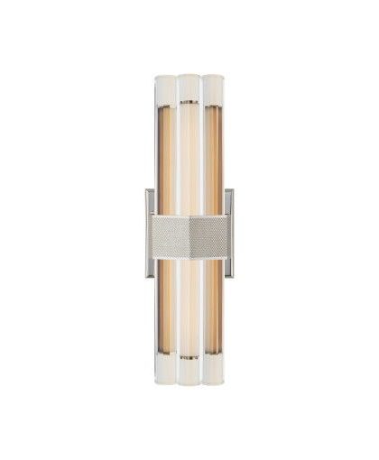 Fascio 14 vägglampa nickel