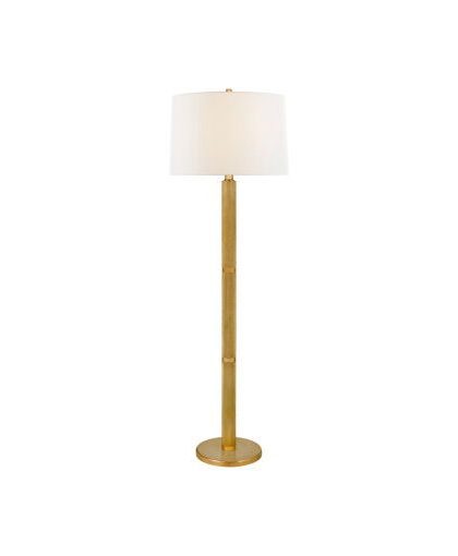 Barrett Knurled golvlampa mässing L