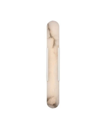 Melange 28 vägglampa förlängd nickel