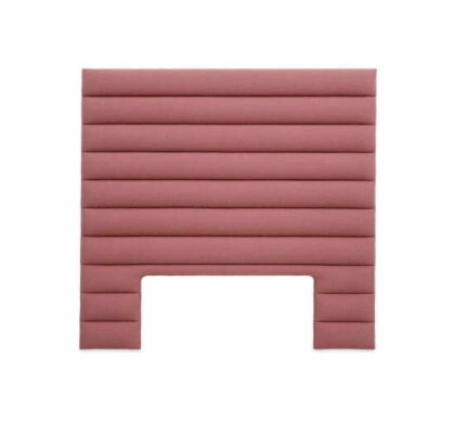 Shermin sänggavel bouclé rose