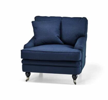 Newport howardfåtölj indigo