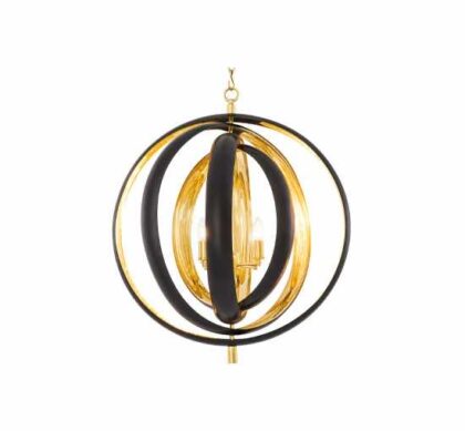 Riley taklampa mässing