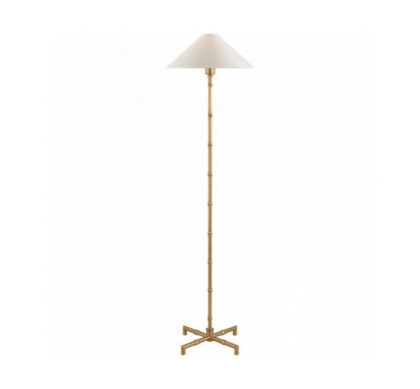 Grenol golvlampa antik mässing