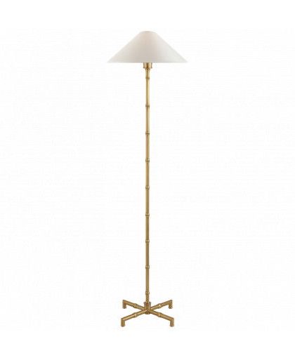 Grenol golvlampa antik mässing