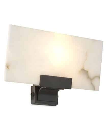 Zen vägglampa brons