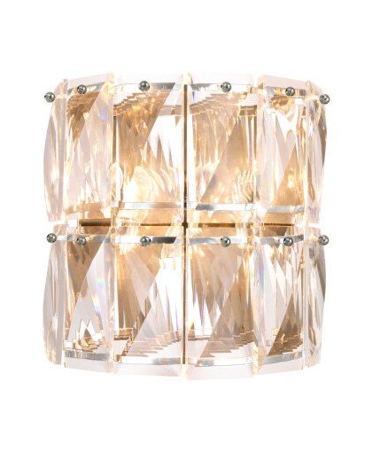 Amazone vägglampa nickel