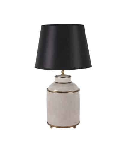 York bordslampa grå