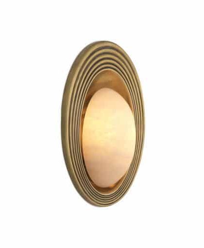 Savono vägglampa vintage brass