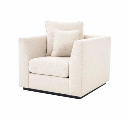 Taylor fåtölj bouclé cream