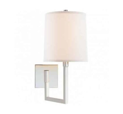 Aspect vägglampa silver S