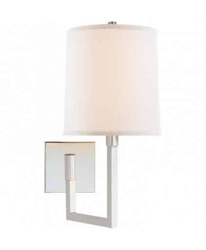 Aspect vägglampa silver S
