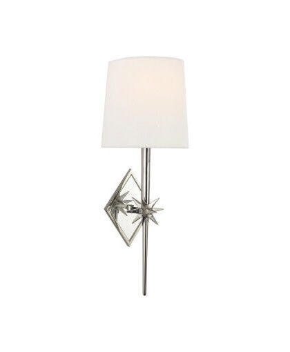Etoile vägglampa nickel