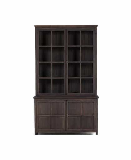 Rhode Island vitrinskåp mountain wenge