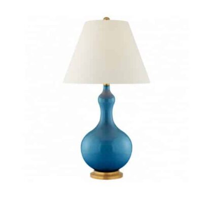Addison bordslampa Aqua Crackle