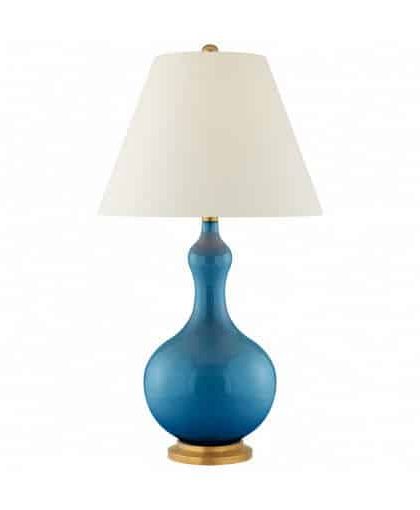 Addison bordslampa Aqua Crackle