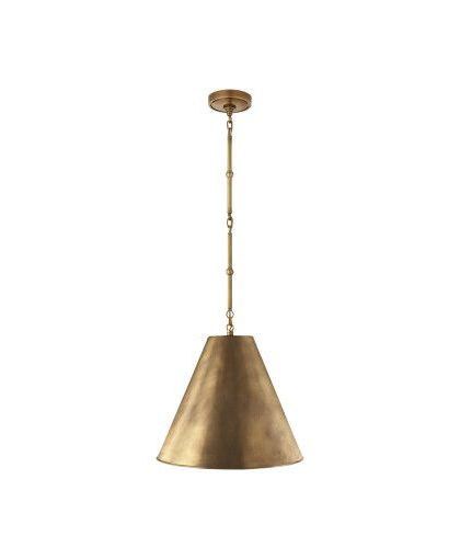 Goodman taklampa mässing S
