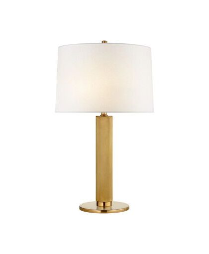Barrett Knurled bordslampa mässing M