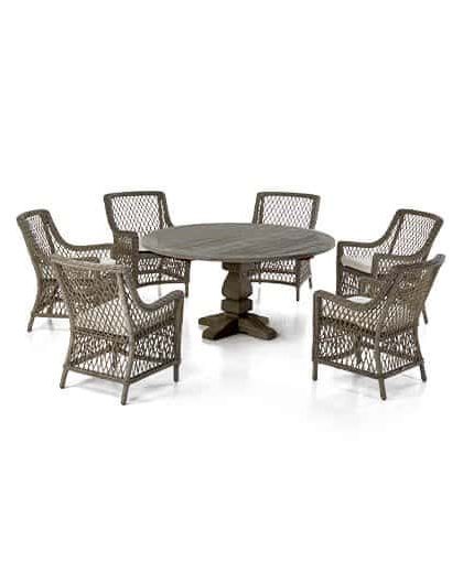 Marbella karmstol med French matbord