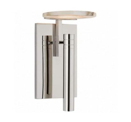 Melange Floating Disc vägglampa nickel