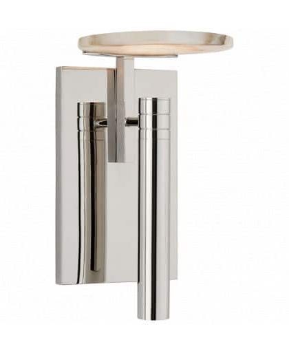 Melange Floating Disc vägglampa nickel