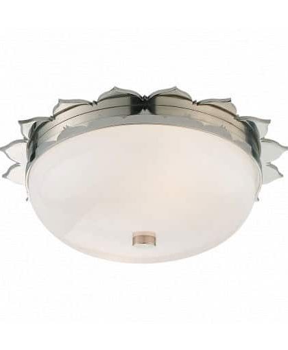 Rachel plafond nickel S