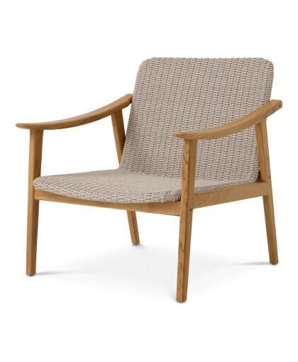 Honolulu karmstol natural teak