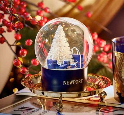 Newport snöglob blå