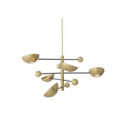 Salinas taklampa mässing