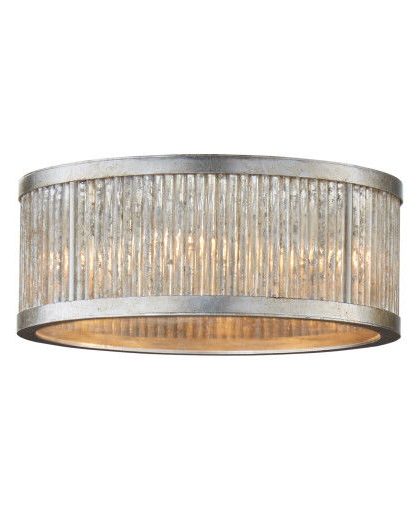 Sophie plafond Burnished Silver Leaf
